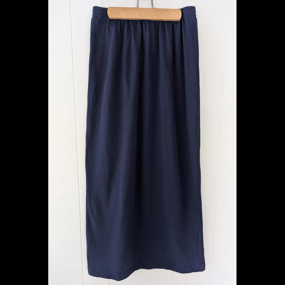 Quacker Factory Navy Tea Cup & Teapot Two-Piece Tunic Skirt Set Small - Picture 5 of 8